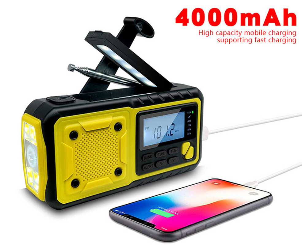 Outdoor Waterproof Emergency Solar Radio
